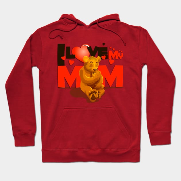 mama bear Hoodie by JonathanVisual